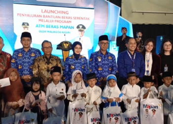 Wali Kota Kediri Luncurkan ATM Beras Mapan Digital, Jamin Ketersediaan Pangan Warga Kurang Mampu