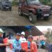 Aksi Peduli Sosial Bagi Paket Sembako Komunitas Jeep Barat Blitar di Kampung Lereng Kelud Kampung Kalikuning Penataran Kabupaten Blitar