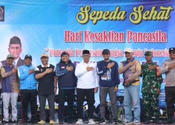 Anggota DPRD Kota Kediri Choirudin Mustofa Serap Aspirasi Warga Lewat Sepeda Sehat