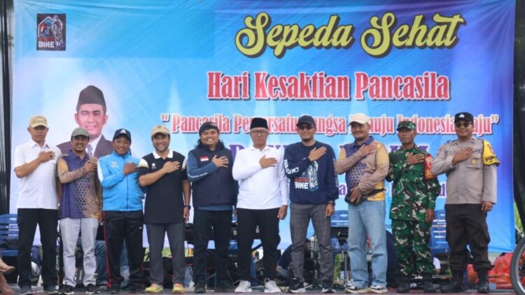 Anggota DPRD Kota Kediri Choirudin Mustofa Serap Aspirasi Warga Lewat Sepeda Sehat
