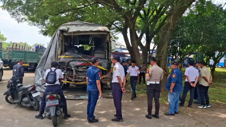 Penyebab Kecelakaan Beruntun di Simpang Empat Muning Terungkap, Sopir Bus Harapan Jaya Jadi Tersangka