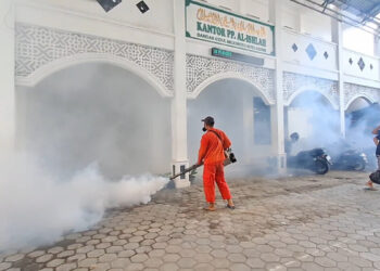 Dinkes Kota Kediri Lakukan Pengasapan Untuk Tekan Populasi Nyamuk