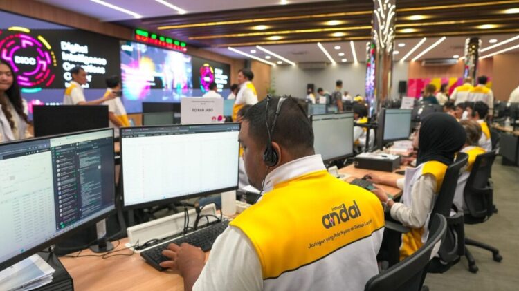Trafik Melonjak Double Digit, Indosat Jaga Keandalan Jaringan di Tahun Baru