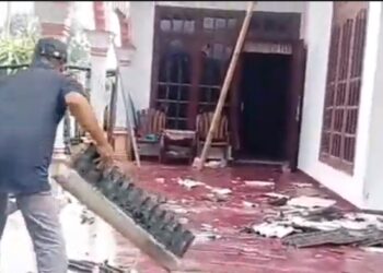 Puluhan Rumah Di Tulungagung Rusak, Diterjang Angin Puting Beliung