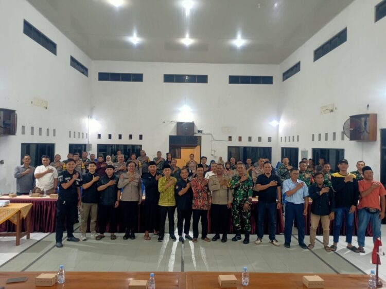 Jaga Kamtibmas Dan Jalin Sinergitas, Forkopimcam Pesantren Gelar Silaturahmi Bersama Pengurus Pencak Silat