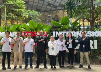 Kementrian Perhubungan Tinjau Kesiapan Angkutan Lebaran di Bandara Dhoho Kediri