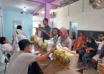 Jelang Lebaran, BULOG Kediri Salurkan Bantuan Pangan Di Kota Kediri