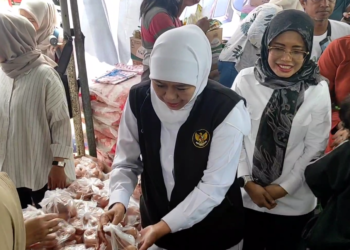 Warga Kediri Geruduk Pasar Murah Yang Digelar Oleh Pemprov Jatim
