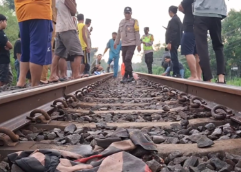 Pria Tanpa Identitas Tewas Mengenaskan Tertabrak Kereta Api di Tulungagung