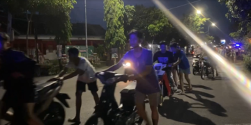 Gelar Razia Balap Liar di Gedog, Polisi Amankan Puluhan Motor dan Paksa Remaja Dorong Kendaraan Sejauh 2 KM