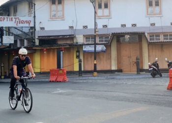 Dukung Transformasi Budaya Kerja, Kalaksa BPBD Kota Kediri Rutin Ngantor Gowes Sejauh 7 Kilometer