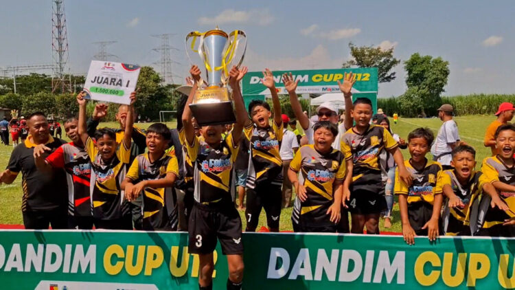 Menang Dramatis via Adu Penalti, Bintang Muda Kediri Sabet Takhta Juara Dandim Cup 2026