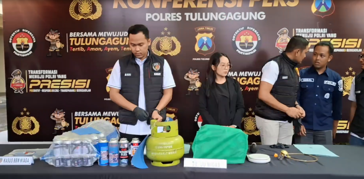 Cuan Ilegal dari “Suntik” Gas, Pemuda di Tulungagung Sulap LPG Melon Jadi Gas Portable Selama 4 Tahun
