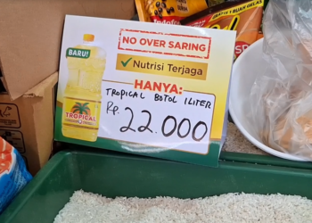 Harga Minyak Goreng di Kediri Meroket, Omzet Pedagang Pasar Setono Betek Anjlok 30 Persen