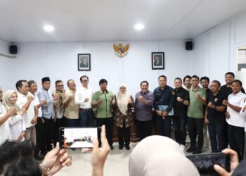 Perjuangkan Pembinaan Cabor, KONI Kota Kediri Audiensi dengan DPRD
