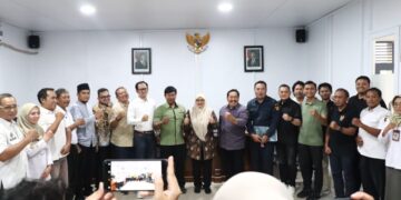 Perjuangkan Pembinaan Cabor, KONI Kota Kediri Audiensi dengan DPRD
