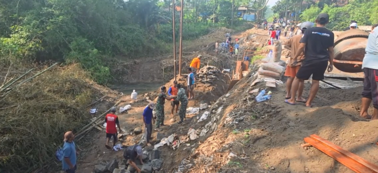 Hubungkan Akses Antardesa, Proyek Infrastruktur Kodim 0808/Blitar Resmi Rampung