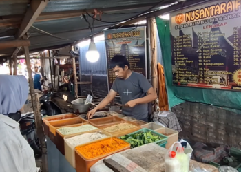 Praktis Olah Daging Kurban, Bumbu Racik di Pasar Setono Betek Kediri Laris Manis