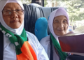 Jemah Haji Tertua Se Indonesia Berangkat Haji Bersama Ribuan Jemaah Lainnya