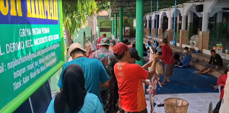 Sidak Daging Kurban, DKPP Kota Kediri Temukan Organ Hati Sapi Mengeras namun Aman Dikonsumsi