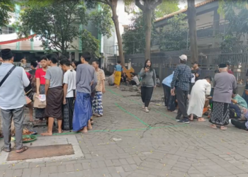 Serunya Tradisi Nyate Masal Santri Tebuireng Jombang, Nikmati Daging Kurban Presiden
