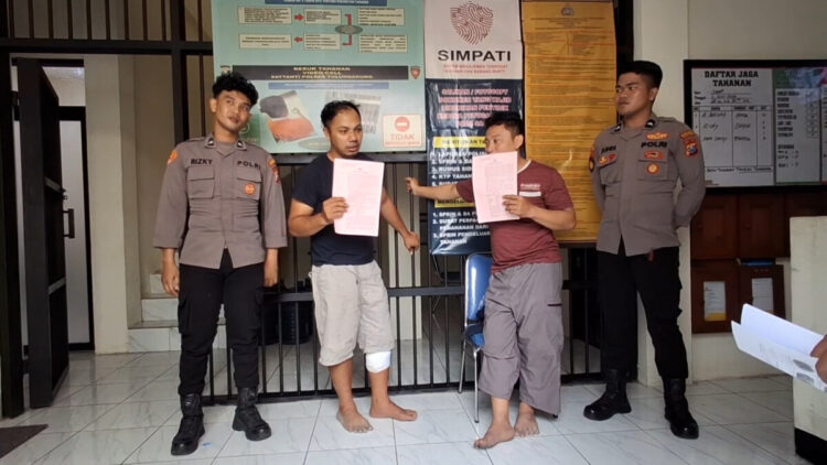 Lawan Petugas, Dua Pembobol Toko Lintas Provinsi Keok Ditembak Resmob Macan Agung Tulungagung