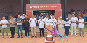 Jaring Talenta Muda, 32 Tim Berebut Juara di Turnamen Gerindra Cup U-17 Kediri