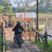 Jembatan Kaliombo Ditutup, Penumpang Perahu Tambang Sungai Brantas Melonjak 50 Persen