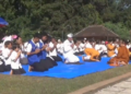 Jarang Digelar di Indonesia, Ratusan Umat Buddha Tulungagung Laksanakan Ritual Atthami Puja di Candi Sanggrahan