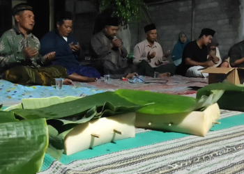 Sambut Bulan Muharam, Lingkungan Trate Kediri Gelar Tradisi Lengkongan Bersih Dusun