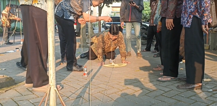 Matahari Tepat di Atas Ka’bah, Kemenag Tulungagung Manfaatkan Rashdul Kiblat Cek Akurasi Tempat Ibadah