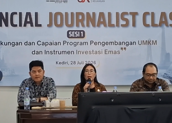 OJK Kediri dan FKIJK Perkuat Literasi Keuangan Melalui Financial Journalist Class