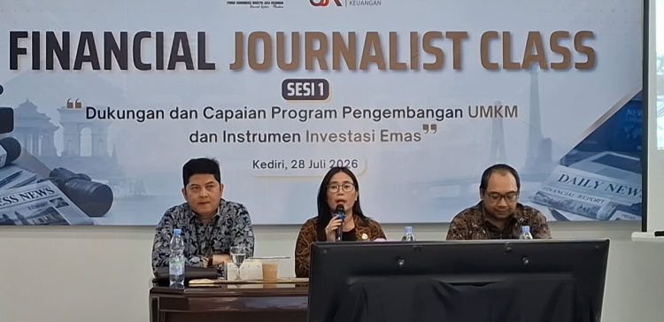 OJK Kediri dan FKIJK Perkuat Literasi Keuangan Melalui Financial Journalist Class