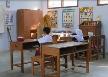 Tahun Ajaran Baru, SDN 2 Parakan Trenggalek Hanya Terima Dua Siswa Kelas 1