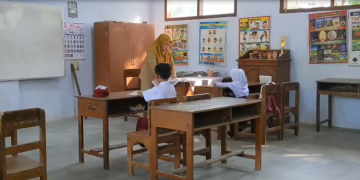 Tahun Ajaran Baru, SDN 2 Parakan Trenggalek Hanya Terima Dua Siswa Kelas 1