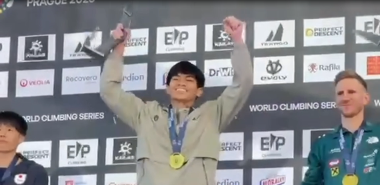 Mengenal Srondeng, Jagoan Panjat Tebing Asal Kota Kediri yang Menatap Panggung Olimpiade 2028