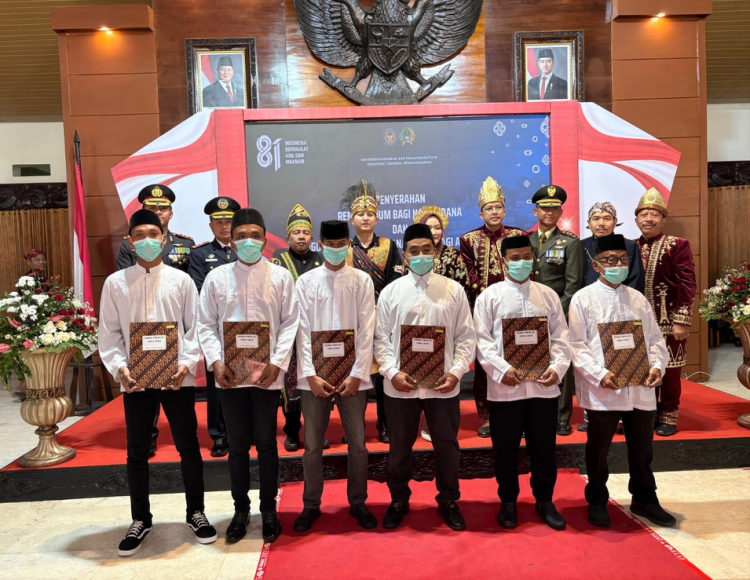 Berkah Kemerdekaan, 168 Napi Rutan Trenggalek Menerima Remisi dan 6 Langsung Bebas