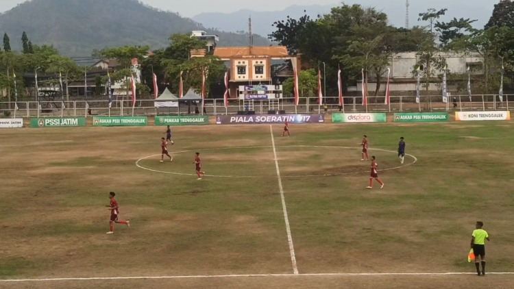 Meski Hanya 10 Pemain, Persiga U17 Dramatis Tundukkan Blitar Poetra di Laga Perdana