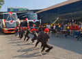 Lomba Adu Kuat Tarik Bus 12 Ton Semarakkan Kemerdekaan di Tulungagung