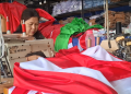 Berkah Agustusan, Penjualan Bendera di Kediri Meningkat Drastis