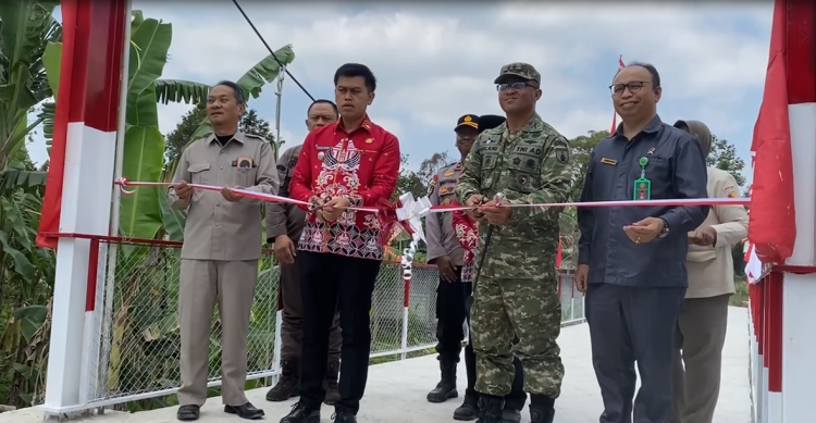 Potong Jalur Tlumpu-Rembang, Jembatan Garuda Sepanjang 28 Meter di Blitar Resmi Beroperasi