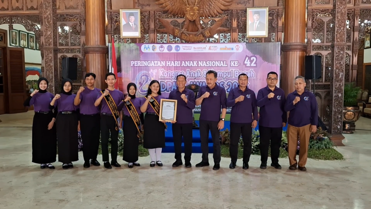 Wujudkan Kabupaten Layak Anak, Plt Bupati Tulungagung Kukuhkan Forum Anak