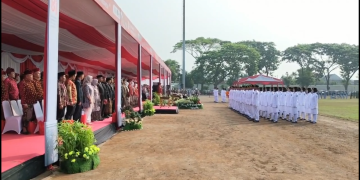 Peringatan HUT ke-81 RI di Stadion Canda Bhirawa Pare, Mas Dhito Ajak Perkuat Persatuan dan Inklusivitas