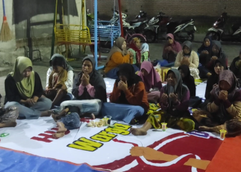 Peringati Kemerdekaan, Warga Pagu Kediri Gelar Doa Bersama dan Putar Film Perjuangan