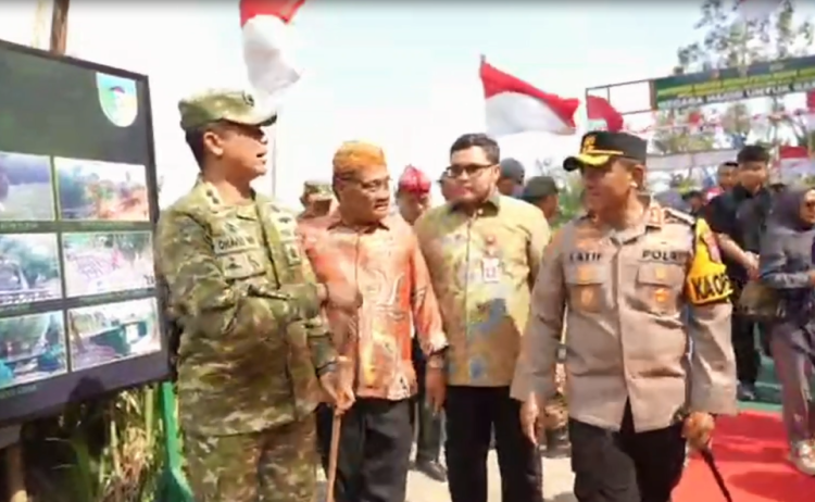 Urat Nadi Ekonomi Meningkat, Kodim 0809 Kediri Rampungkan Pembangunan 9 Jembatan Garuda