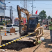 Imbas Perbaikan Drainase, Akses Jalan PB Sudirman Kediri Ditutup hingga 18 Agustus