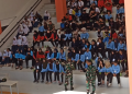 Bentuk Karakter Unggul, Taruna TNI Gembleng Siswa Baru SRT 1 Trenggalek Selama MPLS