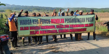 Krisis Air Bersih Mengancam, Warga Satak Kediri Tolak Aktivitas Tambang Pasir