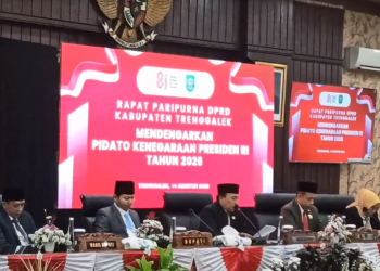 Paripurna Pidato Kenegaraan 2026, Pemkab Trenggalek Tancap Gas Naikkan Ekonomi dan Pangan