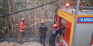 Dua Dusun di Tiudan Terbakar Bersamaan, Jago Merah Nyaris Lahap Kandang Ayam dan Rumah Warga